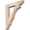 Ekena Millwork Balboa Slat Smooth Bracket, Douglas Fir, 3 1/2"W x 24"D x 28"H BKT04X24X28BOA06SDF - alternate 1